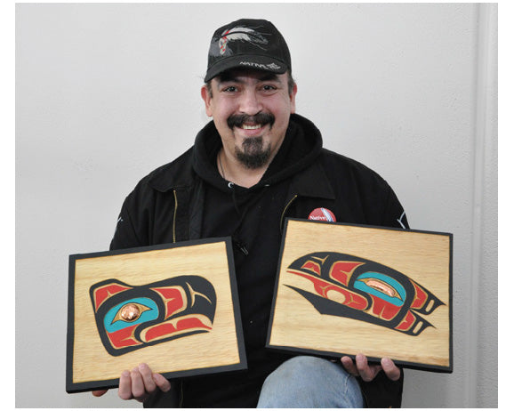 Tlingit, Tsimshian, and Cherokee Artist John Evans of Ketchikan and Juneau, Alaska