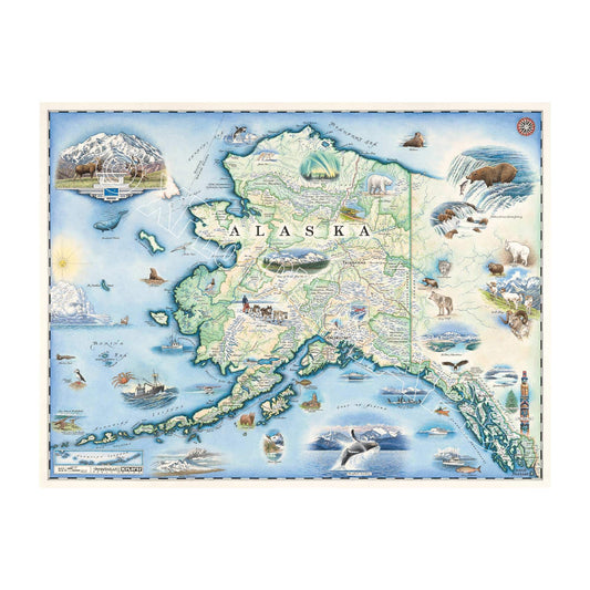 Map - Xplorer; Alaska