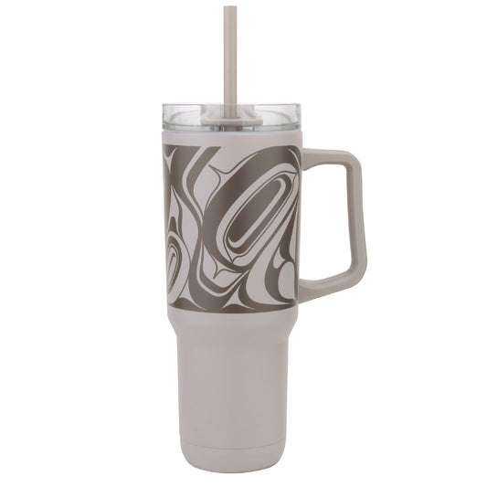 Tumbler - Insulated with Straw, 40 oz, Eagle