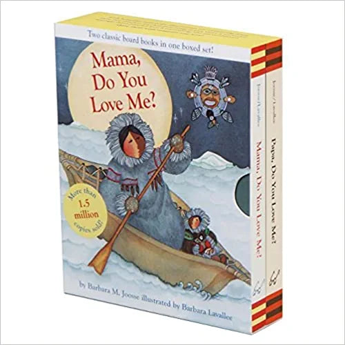 Book - "Mama, Do You Love Me?" & "Papa, Do You Love Me?", B. Joosse, Boxed Set