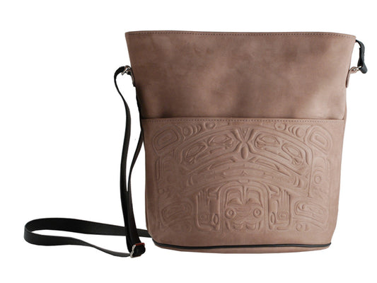 Bag - Leather Purse w/ Pocket, Bear Box