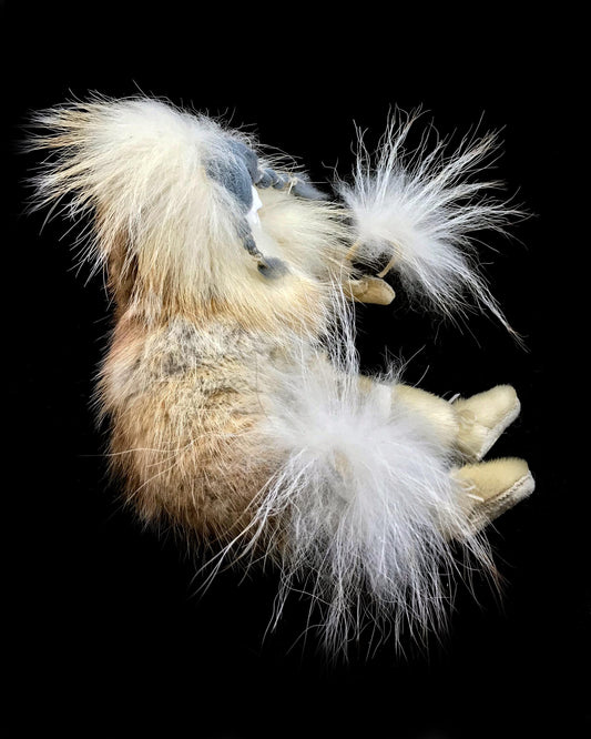 Doll - Inupiaq Ivory Face, Fur Parka, 11"