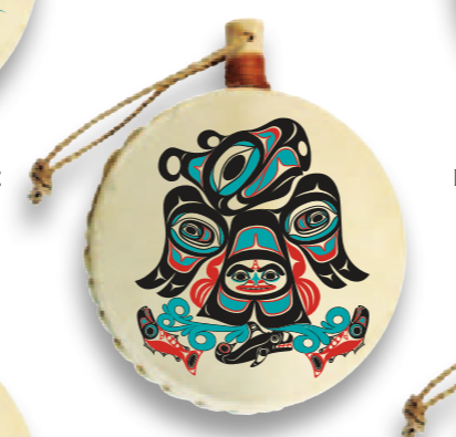 Ornament- Shotridge, Mini Drum, Various designs