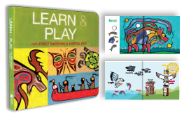 Board Book - "Learn & Play"