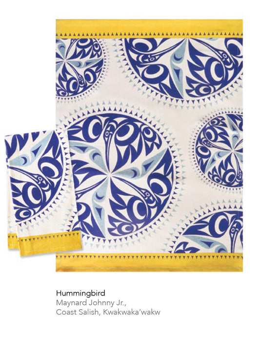 Tea Towel - Printed Cotton, Formline, Various Designs