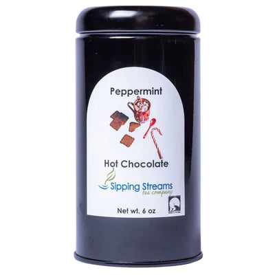 Hot Chocolate-Sipping Streams, Peppermint, 6 oz