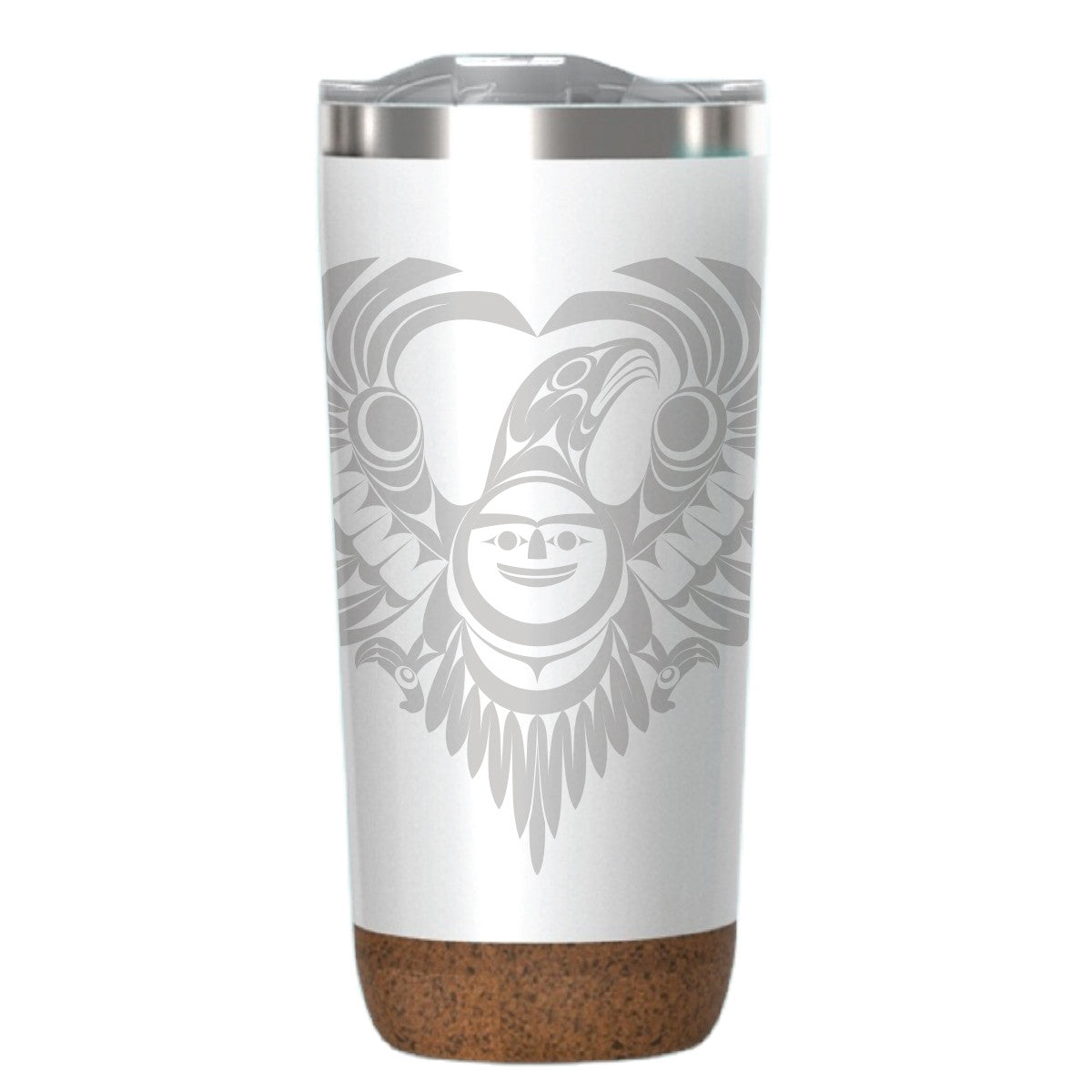 Treasure of Our Ancestors Totemic Cork Based Travel Mug 12 oz