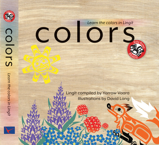 Book, BRR - “Colors: Learn the Colors in Lingit", Vaara, Lang