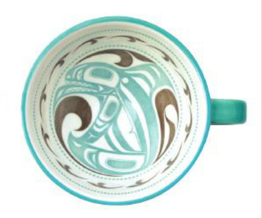Teacup - Porcelain, Killerwhale