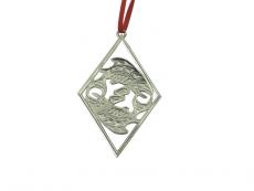 Ornament - Pewter, Salmon