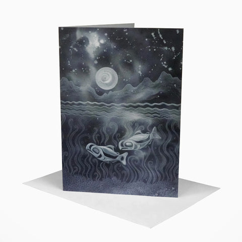 Note Card - Silver Spawn