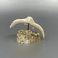 Ivory - Pungowiyi ; Small Ivory Eagle in Flight on base