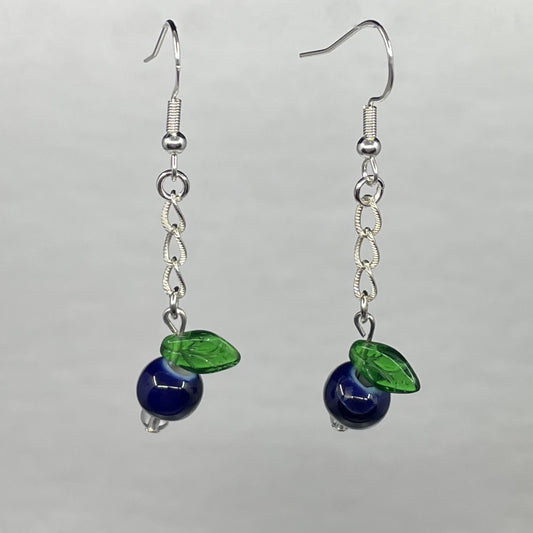 Sunrise Creations Blueberry Earrings