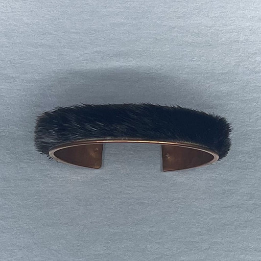 Cuff - Hoover Girls; Seal Fur, Copper