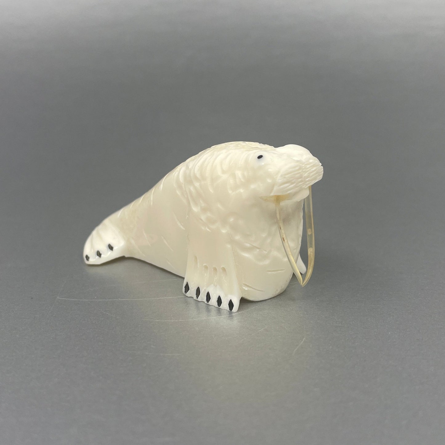 Ivory- Utuqsiq, Baleen & Whiskers, Walrus, 2.5"