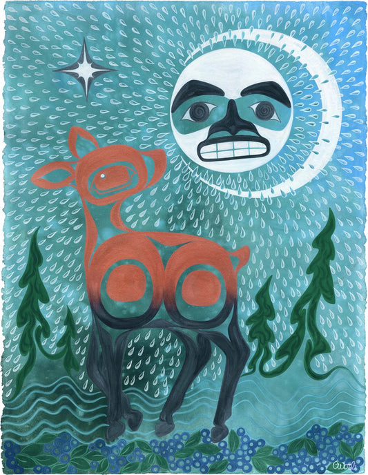 Giclee Print - Guwakaan (Deer)