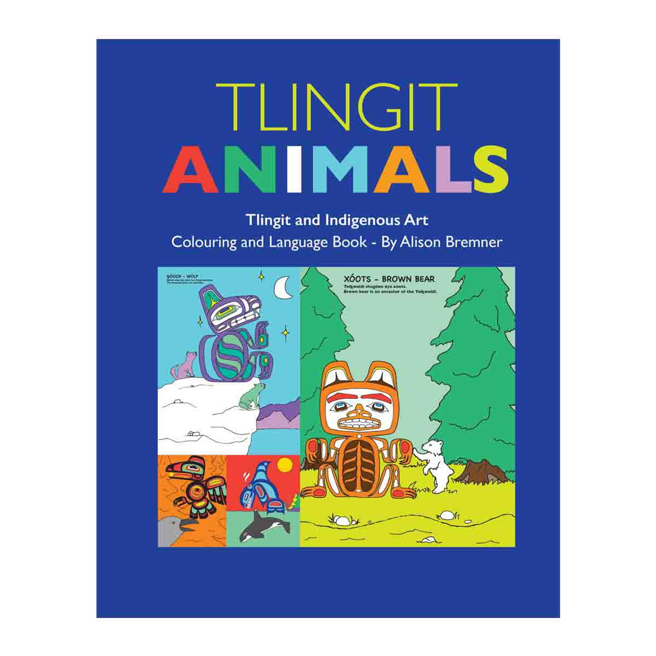 Tlingit Animals Coloring Book