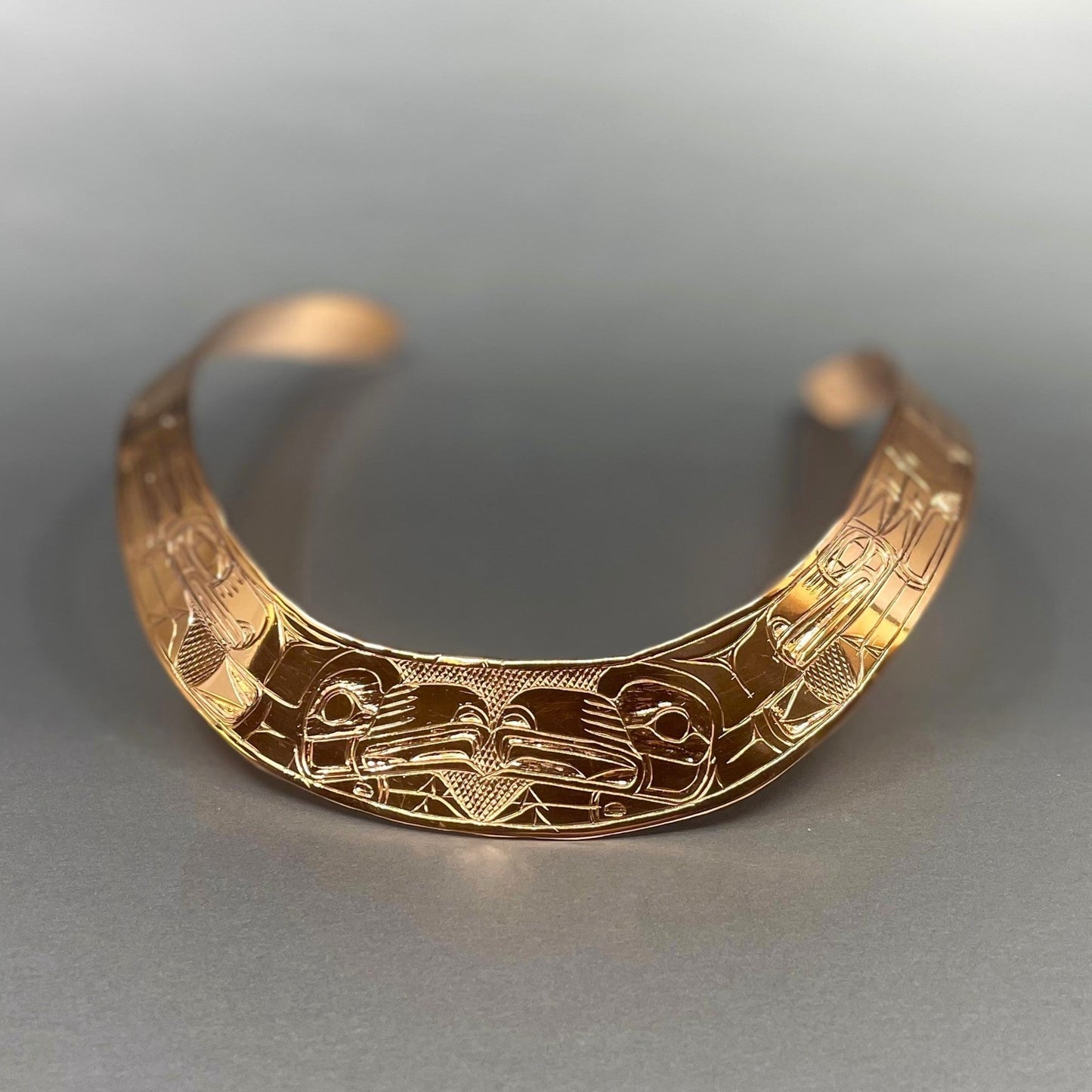 Neck Ring- L. Chilton; Copper, Various Designs