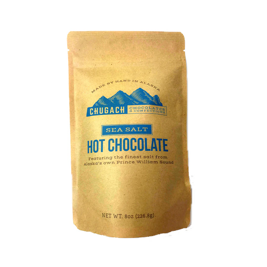 Hot Chocolate- Chugach chocolates- Prince William Sound Sea Salt