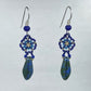 Pook Mini Beaded Flower with Dagger Drop Earrings