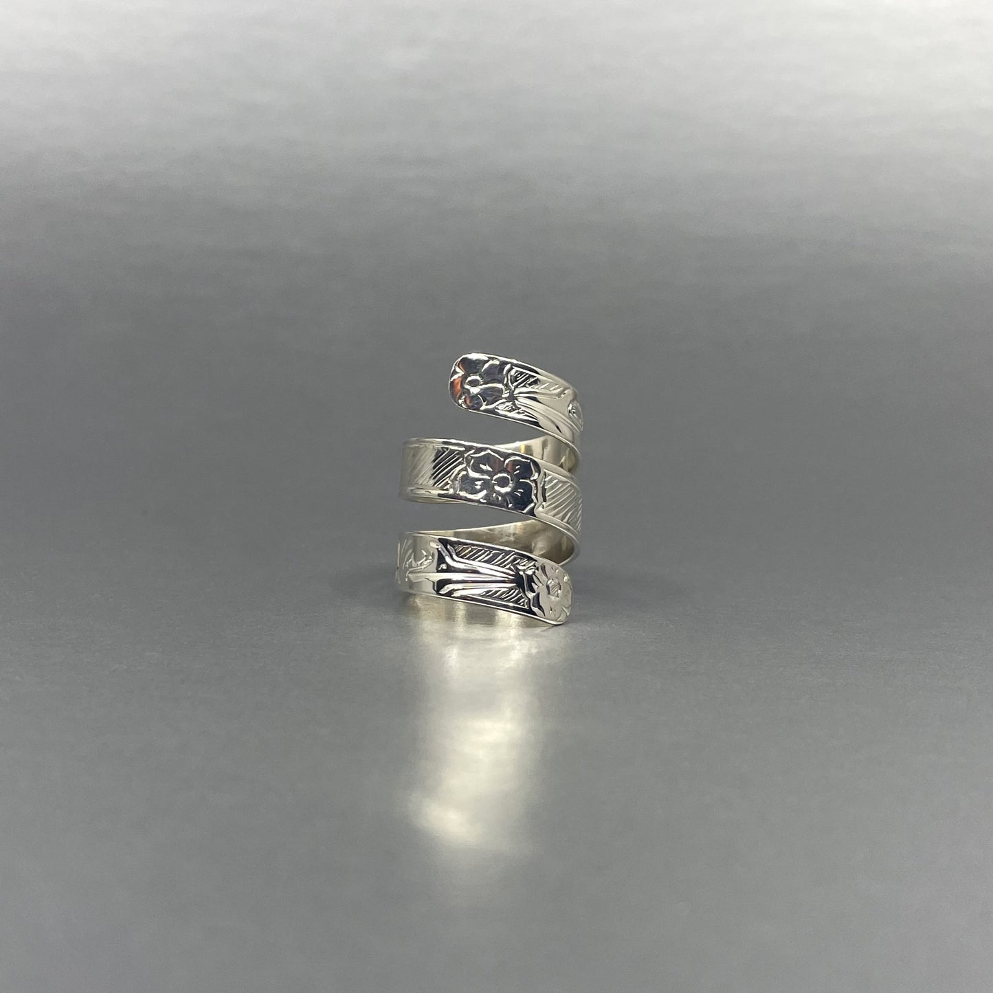 Ring - Sheakley; Silver, Triple Wrap, Various