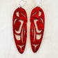 ER - Totem Design House; Eagle or Raven Feather, Acrylic, Various Colors