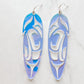 ER - Totem Design House; Eagle or Raven Feather, Acrylic, Various Colors