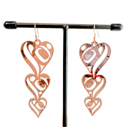 Totem Design House "Heart Drops" Earrings