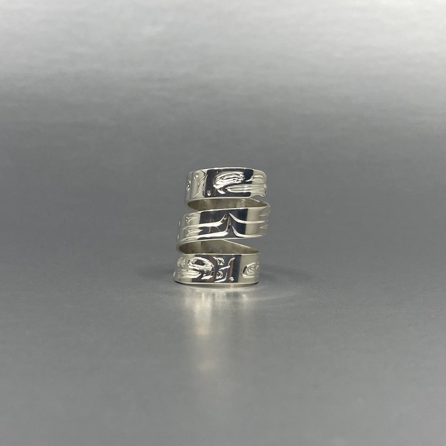 Ring - Sheakley; Silver, Triple Wrap, Various