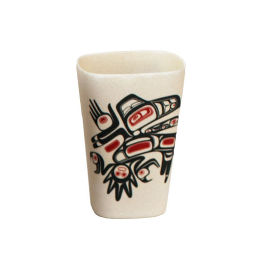 Cup - Bamboo, Running Raven