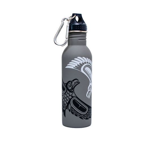 Stainless Steel Water Bottle - Raven