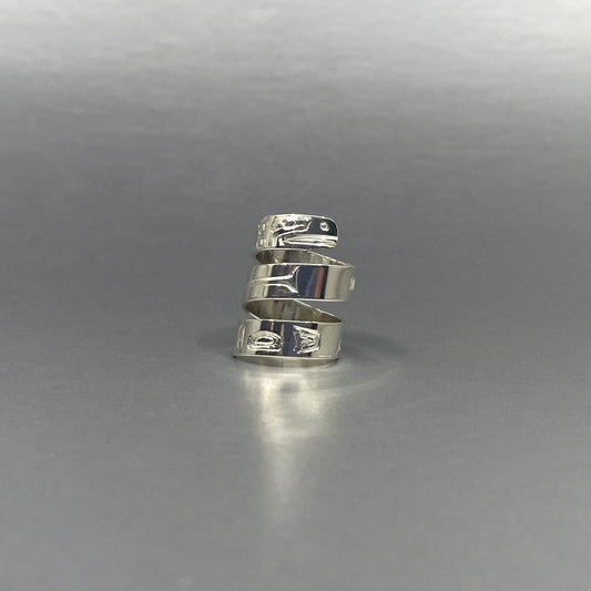 Ring - Sheakley; Silver, Triple Wrap, Various