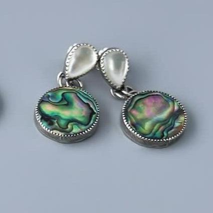 (F) ER - Three Trine; Abalone Moon, Mother of Pearl