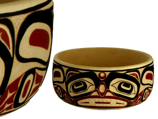 Bowl - Potlatch, Bear, 10"