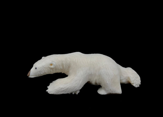 Ivory- Ungaluk; Walking Bear, Baleen, 4-3/4"