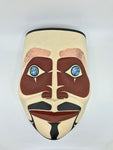 Mask- Horne; Portrait Man, LG, Copper Brows, Abalone Eyes