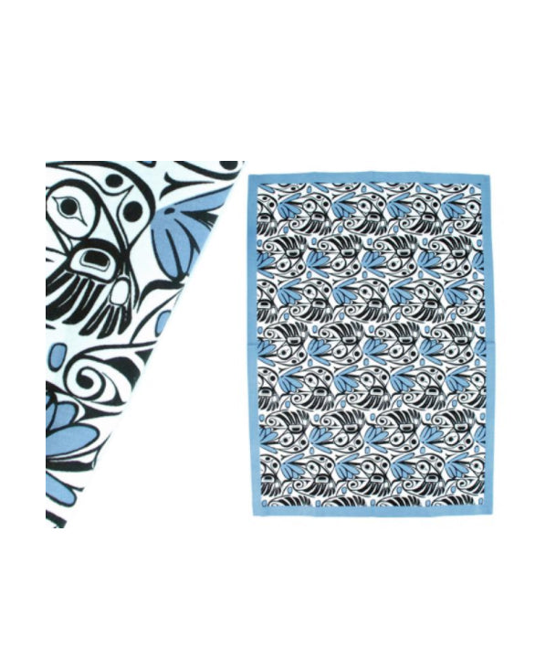 Allover Hummingbird Tea Towel