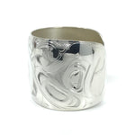 Bracelet- J. Galanin, Silver, Various Designs, 1.5"