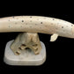 Ivory Sculpture: D. Pungowiyi; Narwhal, Baleen, Bone, Marble