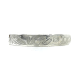Bracelet- J. Galanin, Argentium Silver, 3/8"