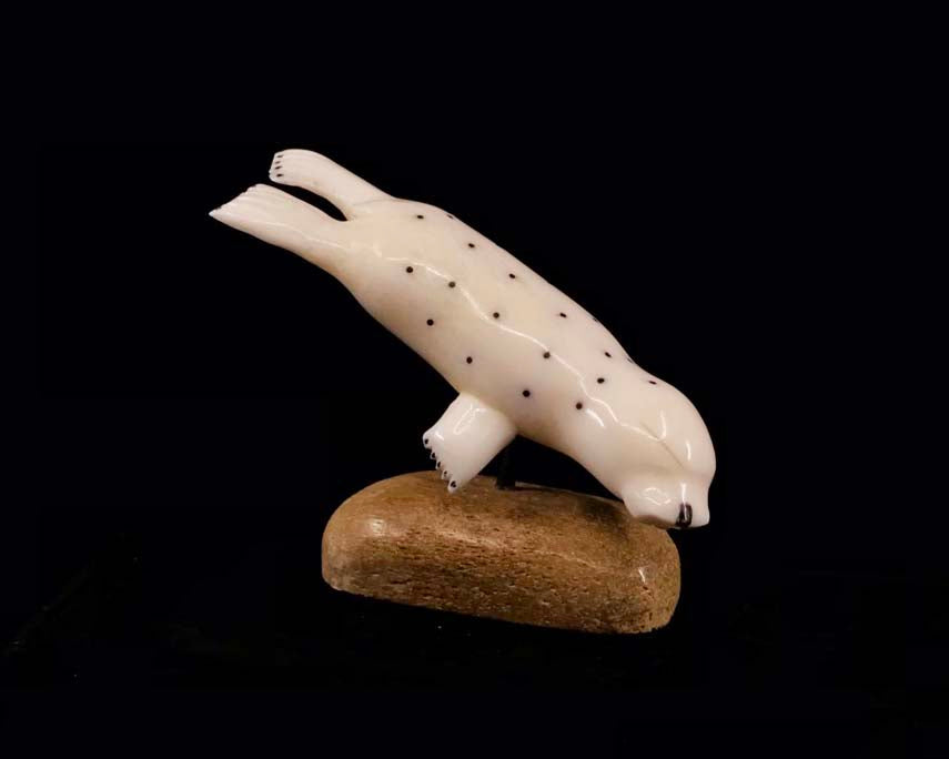 Ivory- A. Gologergon, Baleen & Whalebone Base, Spotted Seal