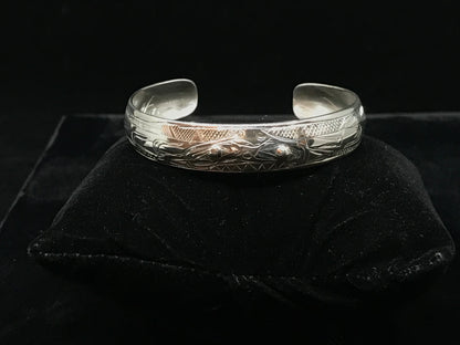 Bracelet- G. Chilton, Silver, 1/2", Various Designs