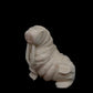Ivory Carvings- D. Pungowiyi; Sitting Walrus, Baleen Inlay