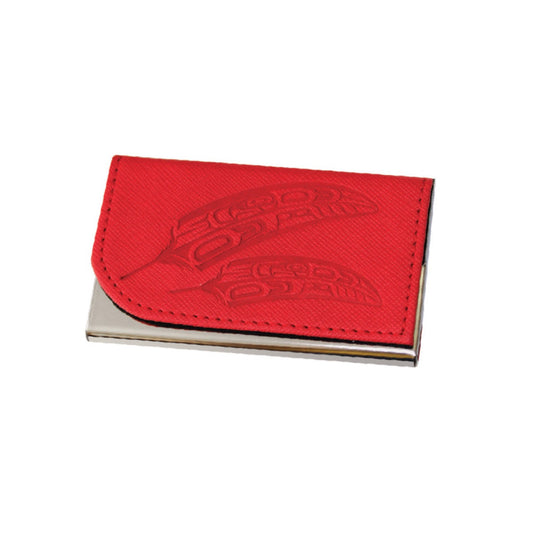 Card Holder - Feathers