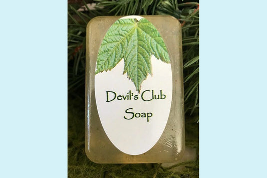 Soap- Tlingit Botanicals;  Devils Club Soap