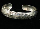 Bracelet- G. Chilton, Silver, 1/2", Various Designs