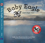Baby Raven Reads "Baby Eagle"