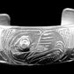 Bracelet- G. Chilton, Silver, 3/4", Spreadwing Eagle