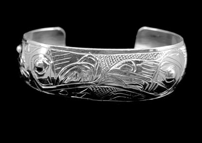 Bracelet- G. Chilton, Silver, 3/4", Various Designs