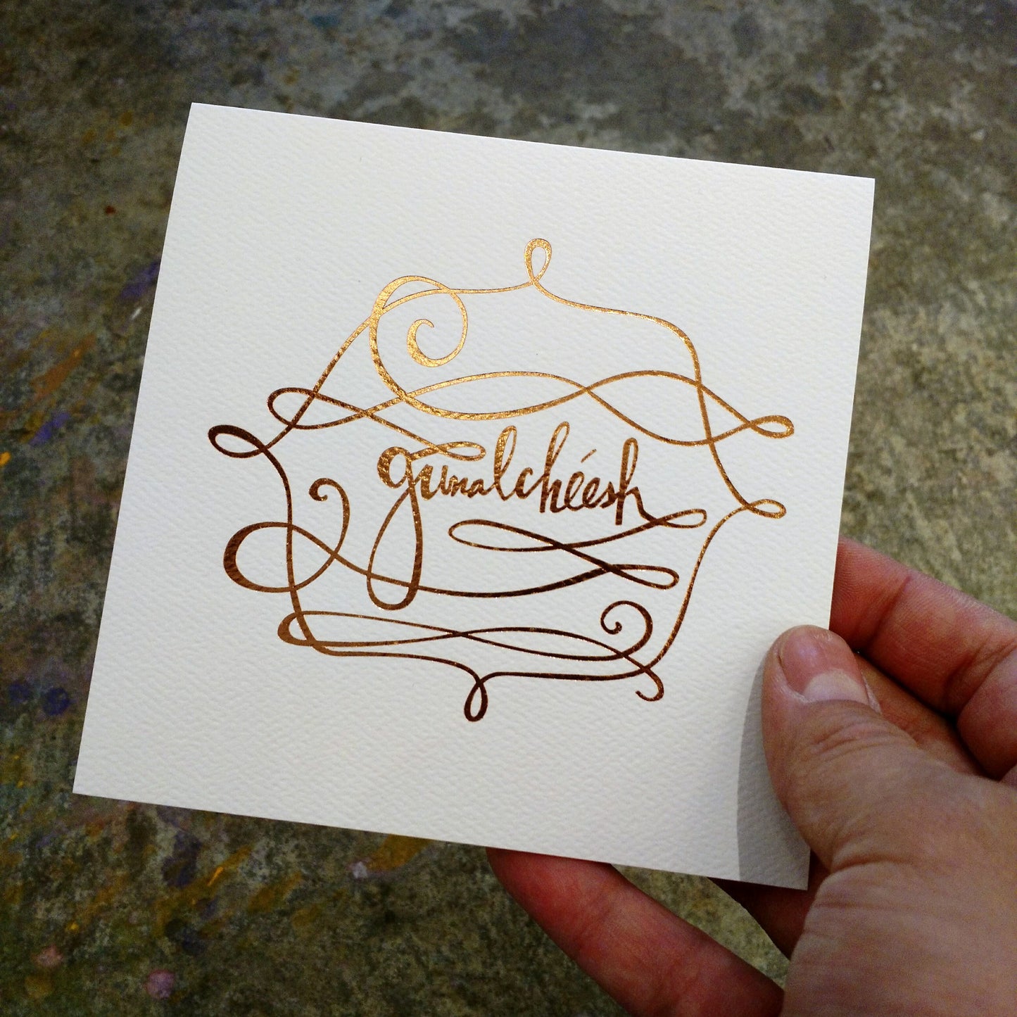 Greeting Card -  Gunalcheesh, "Thank You", Individual